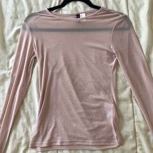 H&M mesh longsleeve